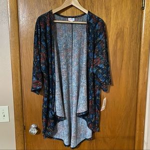 NWT Lularoe Lindsay kimono small